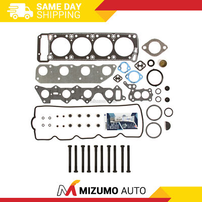 Head Gasket Set Head Bolts Fit 82-89 Dodge Chrysler Mazda Plymouth 2.6L G54B