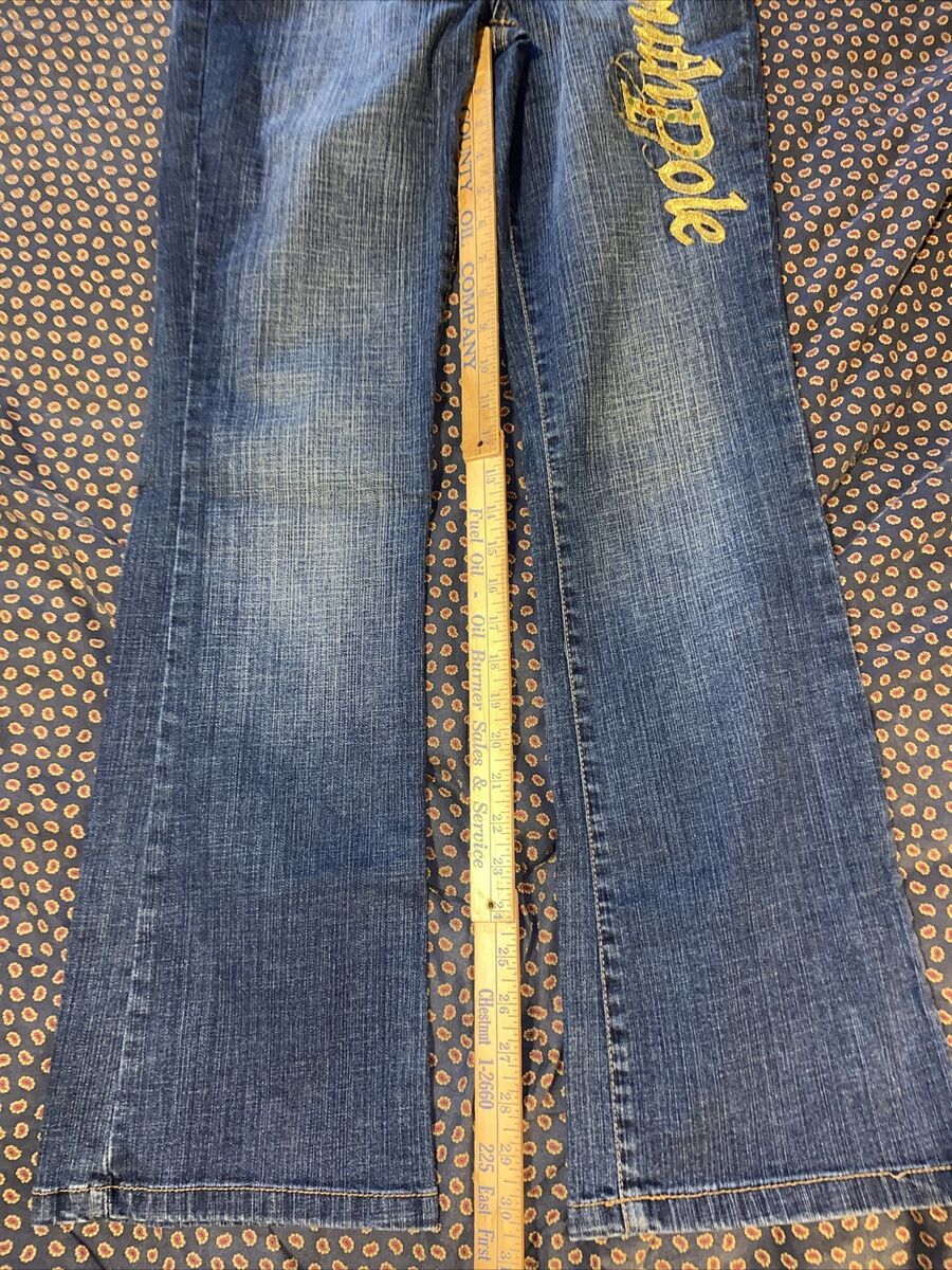 Southpole Womens Juniors 11 Bootcut Jeans Blue Denim Southpole Womens Juniors 11 Bootcut Jeans Blue Denim