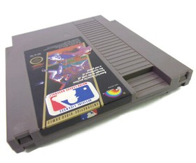 Major League Baseball CLEANED & TESTED AUTHENTIC NES Nintendo Game Cart LOT B