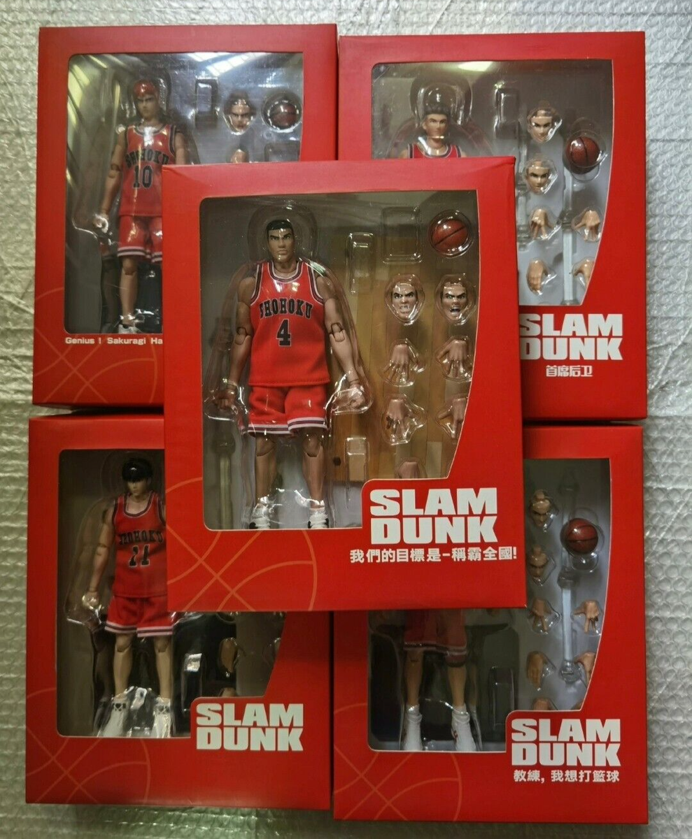 5pcs GT Studio 1/12 SLAM DUNK Male Action Figure Mdoel Collect Hot
