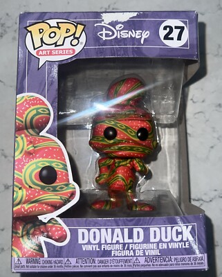 Funko Pop Disney Donald Duck #27 Kunstserie | KEIN harter Stapel | Kostenlose Lieferung in Großbritannien