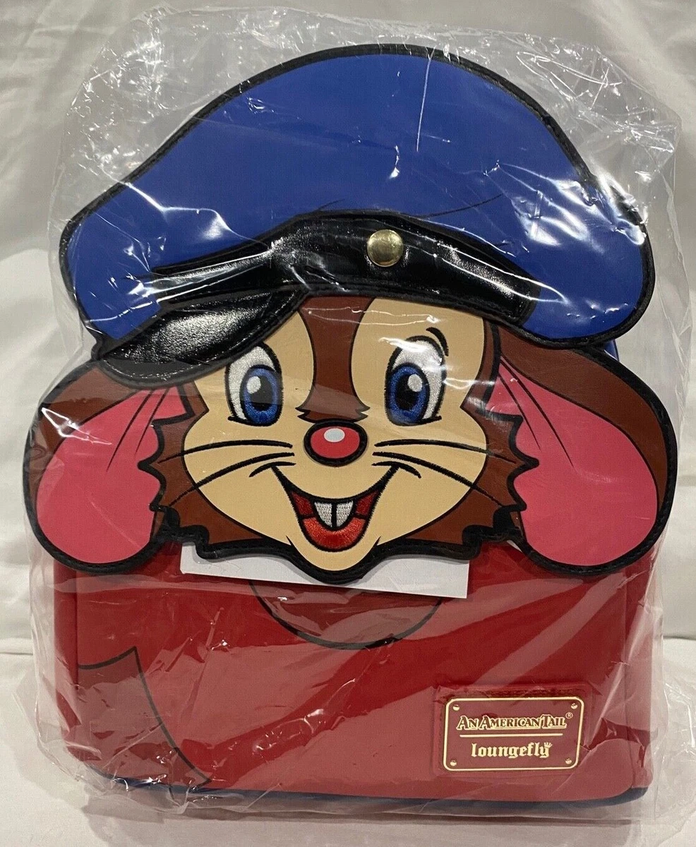 SDCC 2022 Loungefly Exclusive: An American Tail - Fievel Mini Backpack, NEW