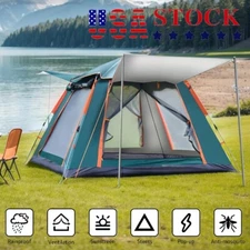 3-4 People Automatic Instant Pop Up Tent for Camping Tent Waterproof UV Protect