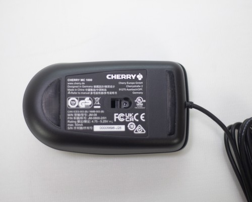 CHERRY MC 1000 Kabelgebundene Maus Schwarz USB Mouse 1200 DPI - Bild 6 von 6