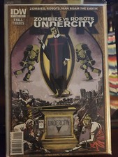 Zombies vz Robots: Undercity #1 IDW COMIC BOOK 9.2-9.4 AVG V38-40