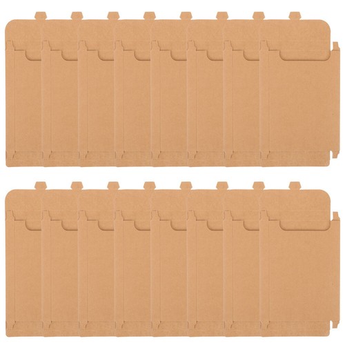 100 Pcs CD-Tasche Aus Kraftpapier CD-Aufbewahrungshüllen DVD-Hülle - Afbeelding 10 van 12