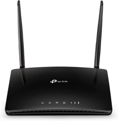 TP-Link TL-MR6400 WLAN Cat4 N300 Mbps 4G LTE Router 2.4 GHz LAN WAN schwarz