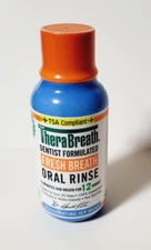 TheraBreath Fresh Breath Dentist Formulated Oral Rinse - Icy Mint Flavor 3 fl oz