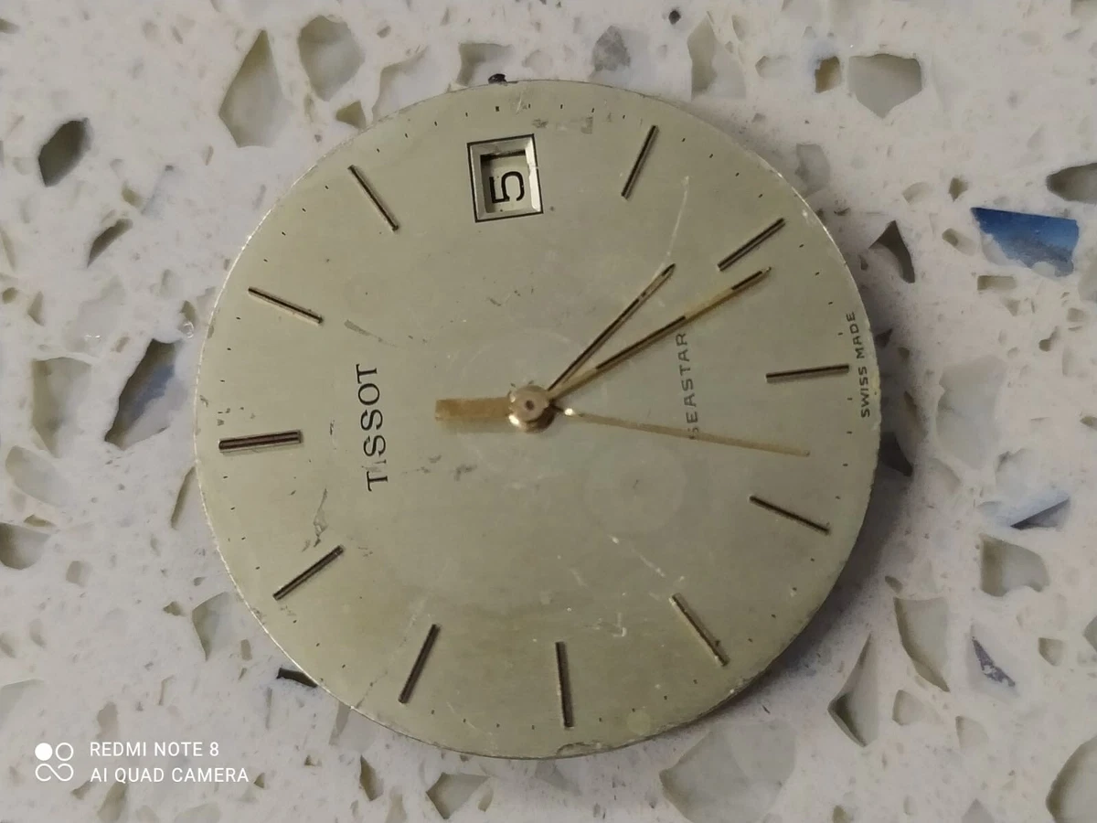 ETA 955 114 Quartz Movement With Dial Tissot Hands Work Used eBay