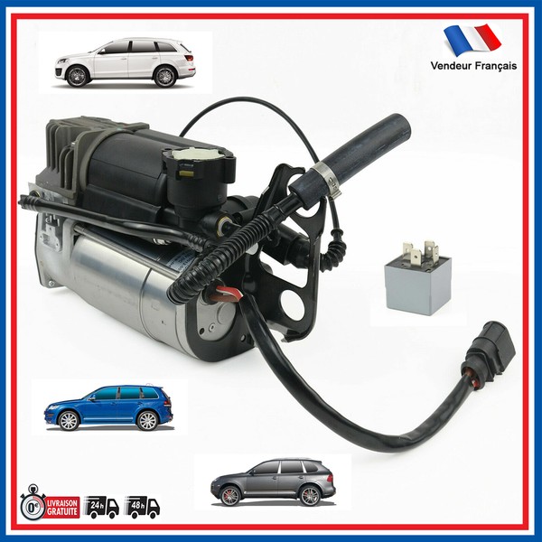 Partsline Kompressor Luftfederung FüR Audi Q7 VW Touareg 4L0698007B-image