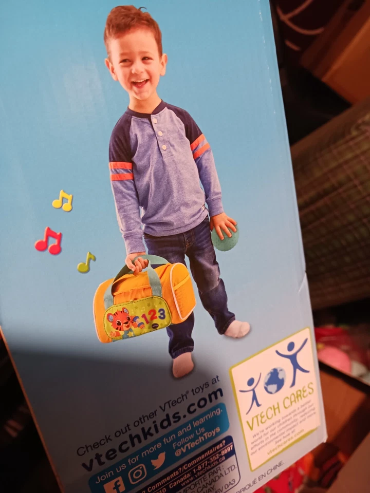 VTech® Workout Buddies Bag™ Pretend Exercise Equipment New In Box - Image 2 of 4