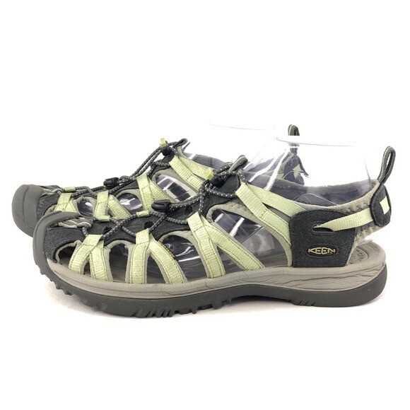 Sandali Keen Whisper impermeabili sport outdoor escursionismo donna taglia 11 verde fluo