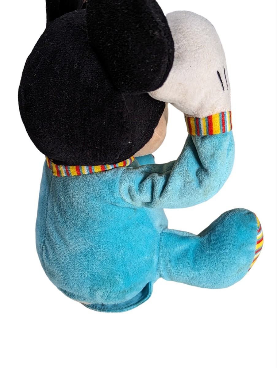 Disney Baby Mickey Mouse Peek-A-Boo Sound Movement Plush Doll | eBay