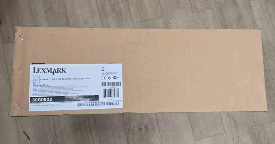 Lexmark 30G0802 550-Sheet Paper Drawer For T650 T652 T654 X651 X652 - Image 3 of 4