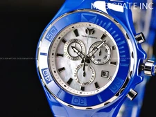 TechnoMarine Men's 45mm Sapphire Cruise Chrono Ceramic & Stainless Steel Watch