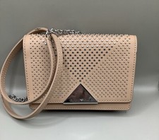 emporio armani borsa piccola a tracolla in pelle blush