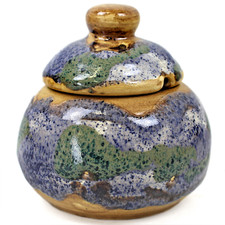 Zuccheriera 0,3 L Con Coperchio Contenitore Per Zucchero In Ceramica