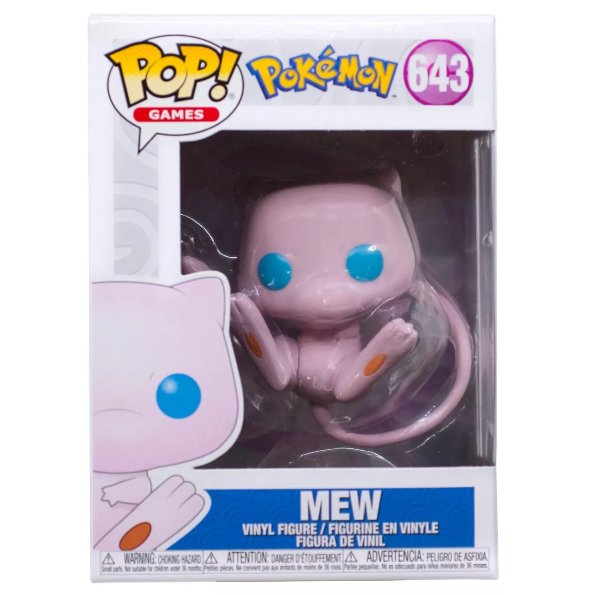 Pokemon Mew Funko Pop #643 Games Vinyl Figure Brand New!