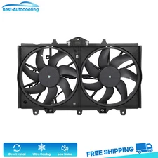 623300 Radiator Cooling Fan Assembly For 2014 2015 2016-2018 Infiniti Q50 3.7L