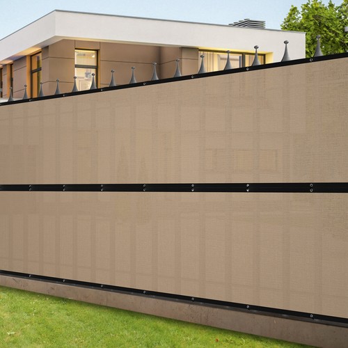 3' 4' 5' 6' Privacy Fence Screen Windscreen Shade Cover Fabric Mesh Garden Net - 第 26/42 張圖片