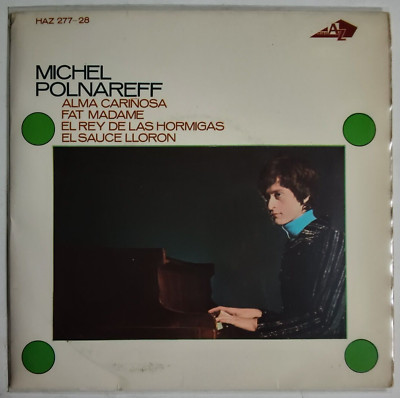 MICHEL POLNAREFF -ALMA CARIÑOSA- 1967 SPANISH 7'' EP PS, CHANSON