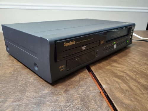 Symphonic WF802 VCR DVD CD Player Combo 4 Head VCR HiFi Works,no remote - Picture 4 of 7