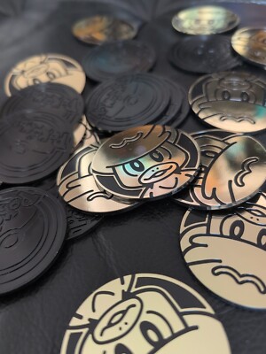 13 coins Official Pokemon Coin - Quaxly Holo Jumbo Coin S&V Paldea Evolved  