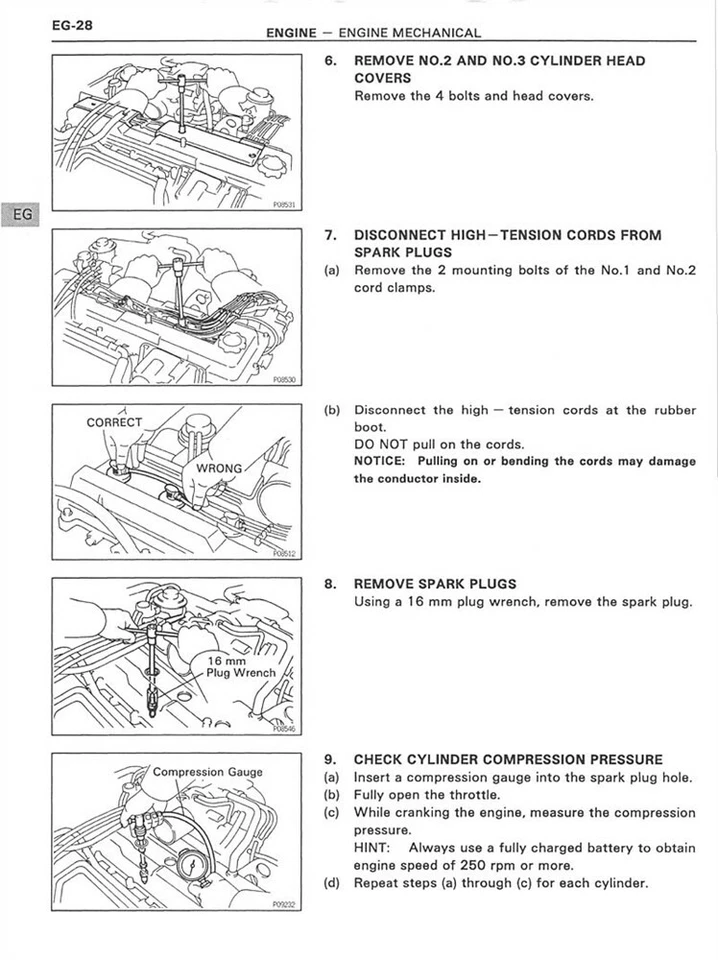 Toyota Land Cruiser 1994 manual de reparación de taller Foto 4 de 4