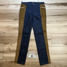 Dolce & Gabbana Womens Corduroy Denim Pants 35/49