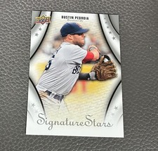 2009 Upper Deck Signature Stars #40 Dustin Pedroia - Red Sox