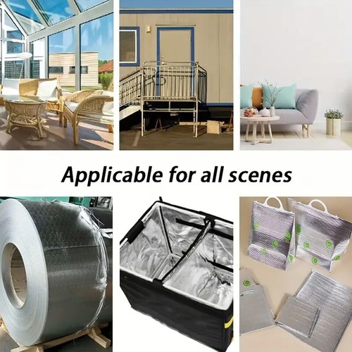 10m² Insulator Double sided Sound Deadener 5MM Silvery Heat insulation - Picture 16 of 40