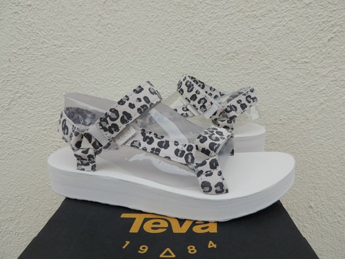 teva sandals leopard print