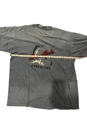 Calvin Klein Swordfish Marine Life T-Shirt Mens Medium Short Sleeve Graphic XL - Picture 3 of 9