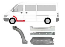 Für Mercedes-Benz Sprinter 95-06 Schweller Reparaturblech Einstiegsblech Satz/L Für Mercedes-Benz Sprinter 95-06 Schweller Reparaturblech Einstiegsblech Satz/L
