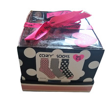 Betsey Johnson Cozy Socks Gift Set Women's 9-11 Super Soft Plush Set of 3