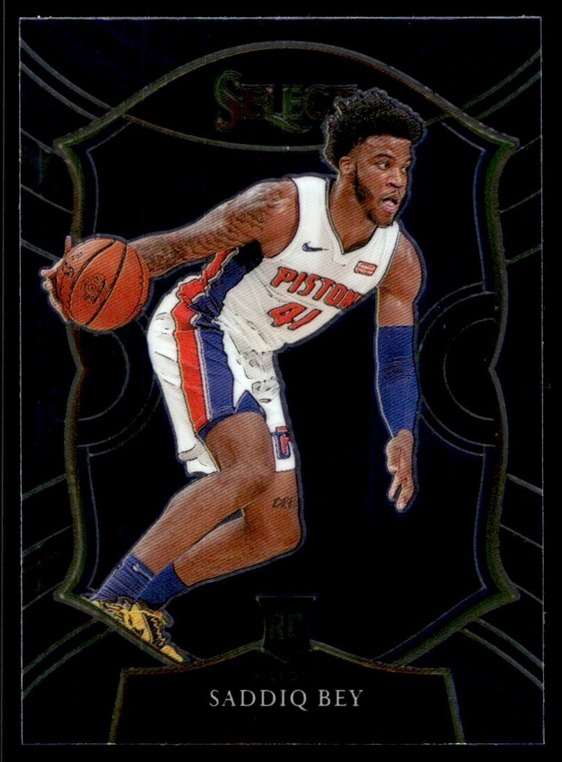 2020-21 Panini Select Saddiq Bey Rookie G42 Detroit Pistons #79