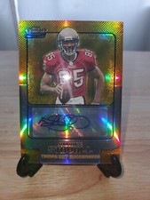 2006 Topps Finest Maurice Stovall #173 Rookie Auto Gold Refractor 17/49