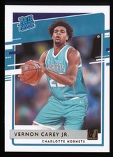 2020-21 Panini Donruss #241 Vernon Carey Jr Rated Rookie Charlotte Hornets