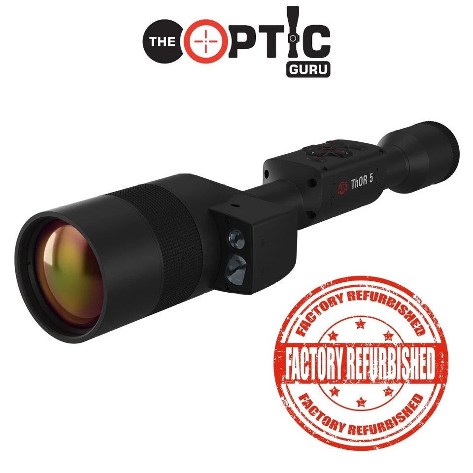 Refurbished ATN Thor 5 LRF 5-40x, 640x480, Smart Thermal Rifle Scope with LRF