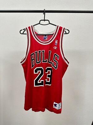 NBA Vintage Michael Jordan #23 Chicago Bulls Champion Jersey Size