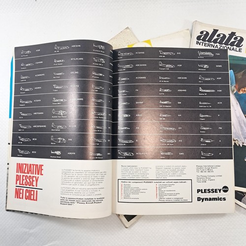 Lot Of 5 Monthly Magazines, Aeronautics - Alata Internazionale - Year 1966 - Picture 6 of 7