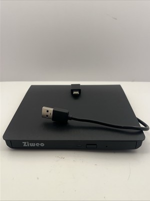External DVD Drive USB 3.0 Type-C For Computer Portable CD DVD Drive FOR PARTS