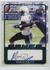 2021 Leaf Pro Set Power Base Platinum Spectrum Foil 93/99 Duece Watts Auto 1fa0