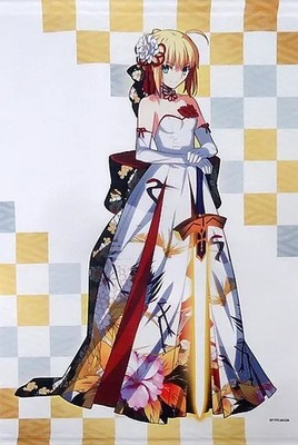 KADOKAWA Fate stay night Tapestry Saber Takashi Takeuchi Illustration B2