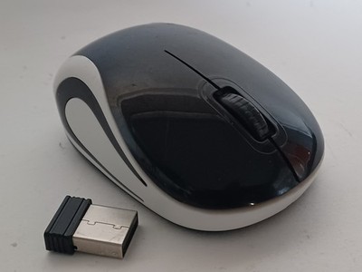 Wireless Mini Mouse Ultra Portable, Computer Mouse Cordless, 2.4 GHz with USB...