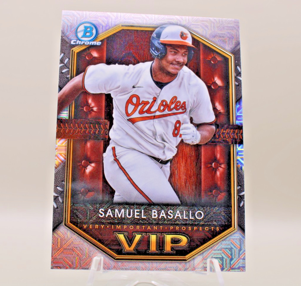 2025 Bowman VIPs Very Important Prospects Samuel Basallo #VIP-4 Mojo Refractor