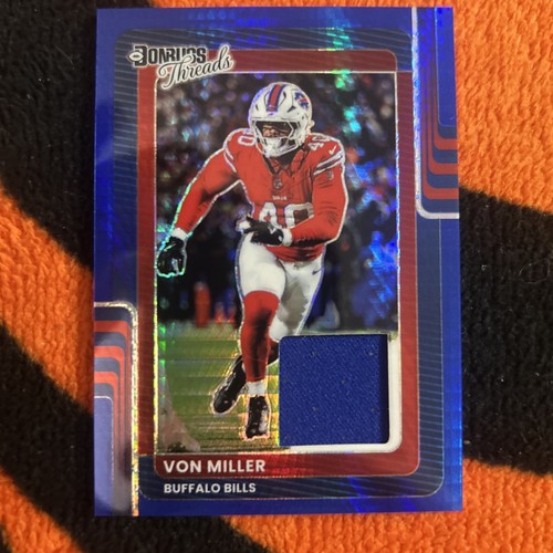 2025 Donruss Optic Von Miller Blue Hyper (RAW)