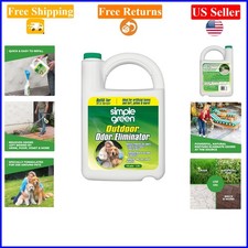 Outdoor Odor Eliminator 1 Gal for Pets, White, Spray