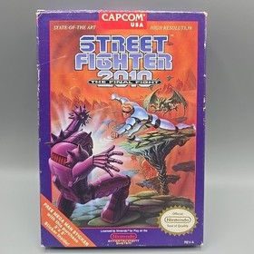 Street Fighter 2010: The Final Fight (Nintendo NES, 1990) Complete in Box