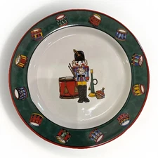 2 Vintage 1994 Bob Timberlake HOLIDAY SPIRIT NUTCRACKER Plates/cup.Tableworks. ￼